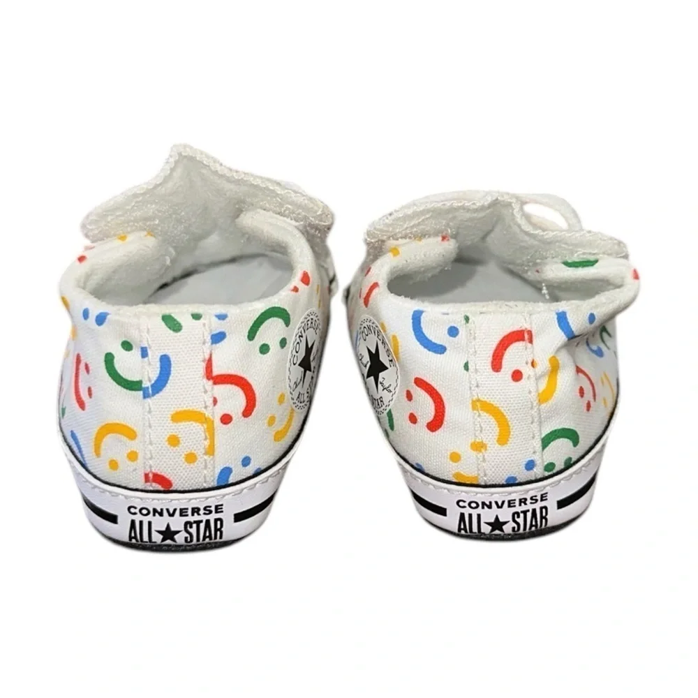 Converse Chuck Taylor All Star Cribster Easy On Doodles Colorful Smiley Face 4